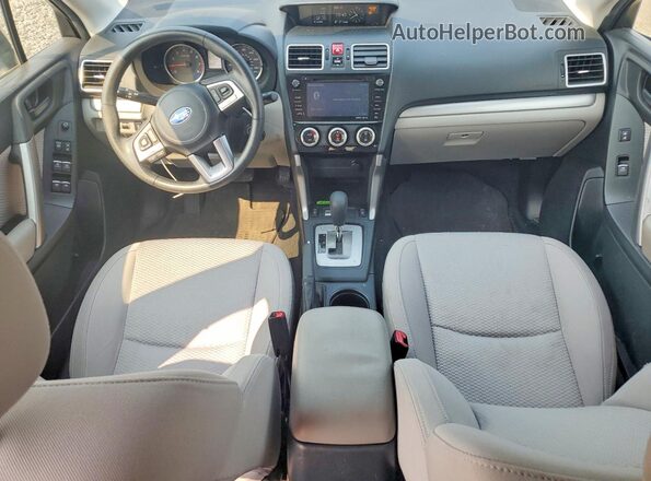 JF2SJAEC4HH458640 2017 SUBARU FORESTER Blue Widok deski rozdzielczej