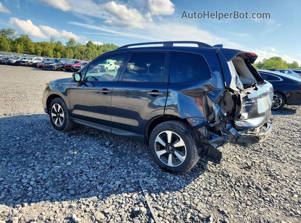 JF2SJAEC5JH504224 2018 SUBARU FORESTER Black Rear left