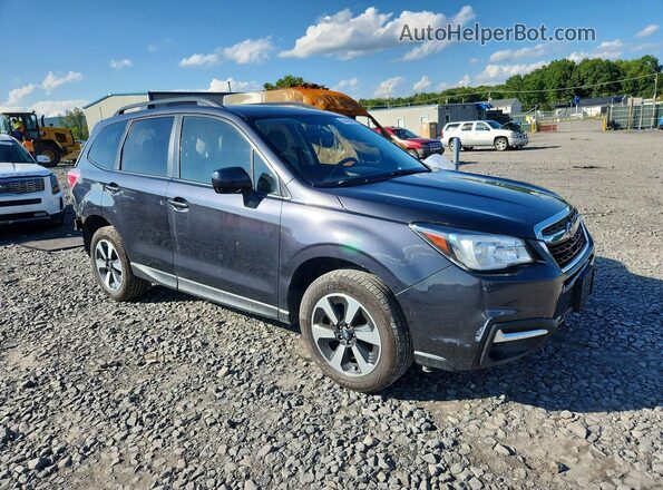 JF2SJAEC5JH504224 2018 SUBARU FORESTER Black Front right