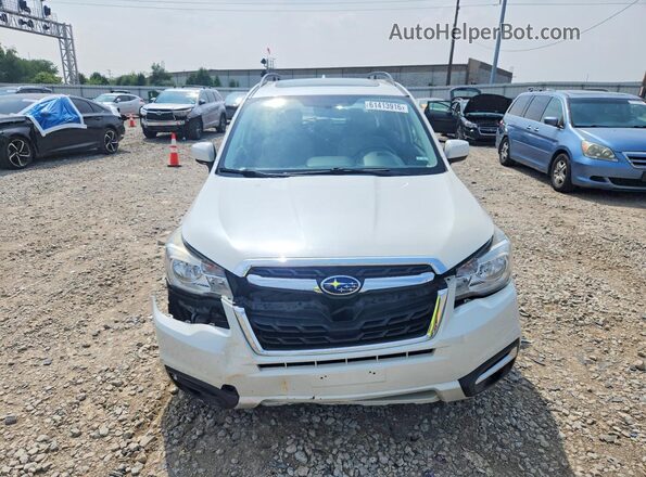 JF2SJAEC6HH448028 2017 SUBARU FORESTER White Вид спереду