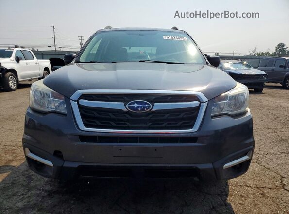 JF2SJAEC9HH469231 2017 SUBARU FORESTER Charcoal წინა ხედი