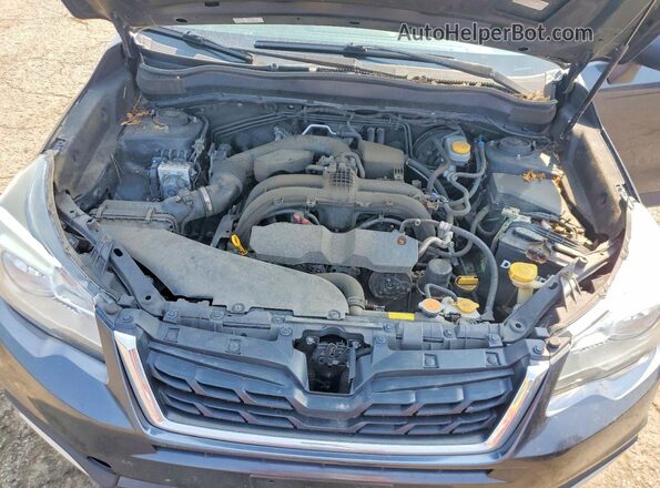 JF2SJAEC9HH469231 2017 SUBARU FORESTER Charcoal უკანა სალონის ხედი