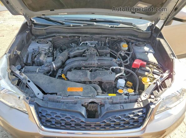 JF2SJAFC4GH514430 2016 SUBARU FORESTER Tan ძრავის განყოფილების ხედი