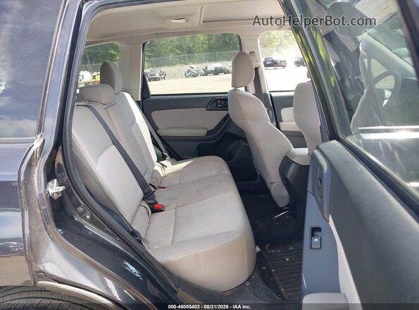 JF2SJAFC6GH558459 2016 SUBARU FORESTER Gray VIN sticker view