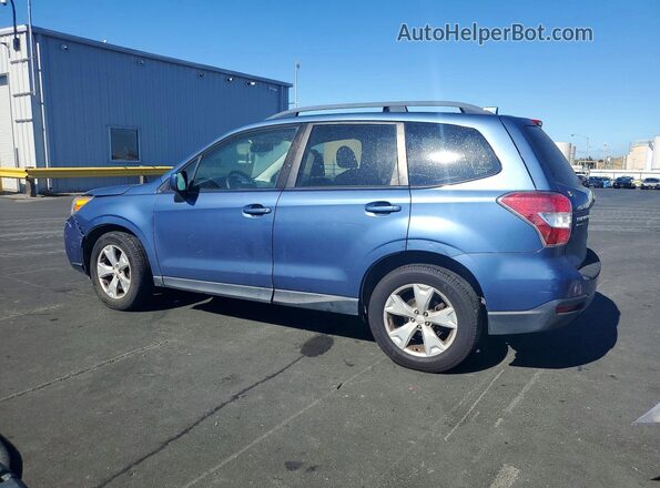 JF2SJAFC9GH510230 2016 SUBARU FORESTER Blue Rear left
