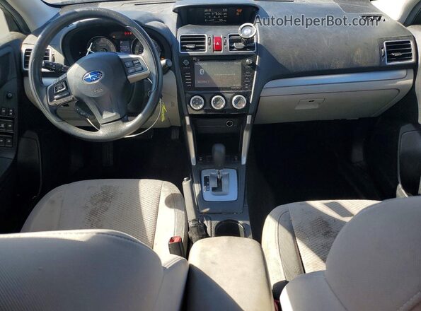 JF2SJAFC9GH510230 2016 SUBARU FORESTER Blue Dashboard view