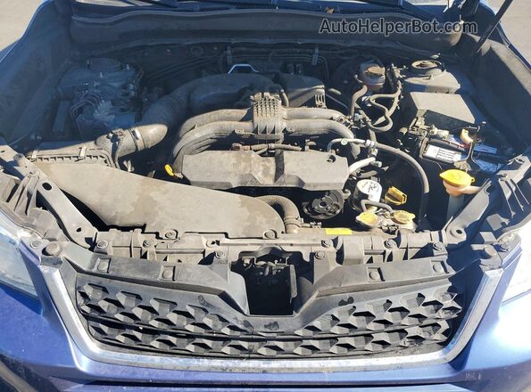 JF2SJAFC9GH510230 2016 SUBARU FORESTER Blue Engine compartment view