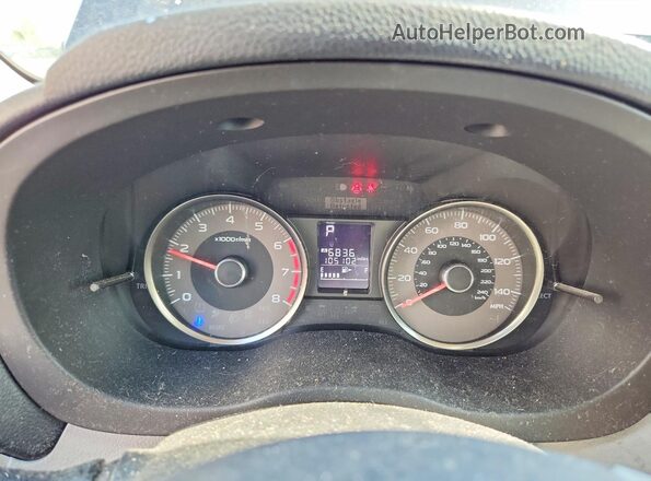 JF2SJAGC3GH425429 2016 SUBARU FORESTER Charcoal ხელსაწყოთა პანელის ხედი