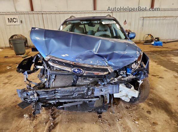 JF2SJAGC7JH504481 2018 SUBARU FORESTER Blue Front view