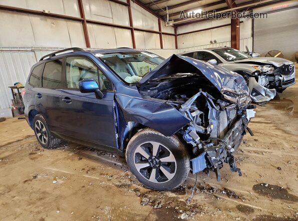 JF2SJAGC7JH504481 2018 SUBARU FORESTER Blue Front right