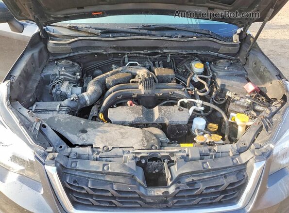 JF2SJAGC7JH581156 2018 SUBARU FORESTER Угольный Вид подкапотного пространства