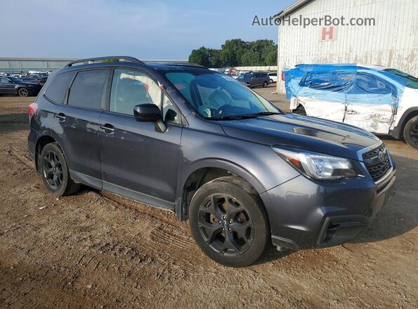 JF2SJAGC7JH581156 2018 SUBARU FORESTER Угольный Передняя правая четверть