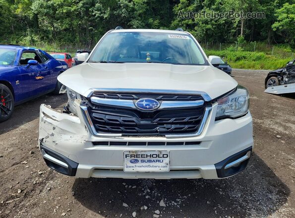 JF2SJAGC9JH575116 2018 SUBARU FORESTER White Դիմացի տեսք