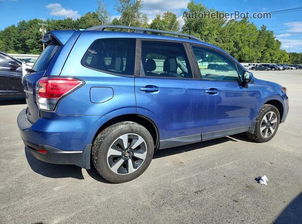 JF2SJAGCXJH529827 2018 SUBARU FORESTER Blue უკანა მარჯვენა