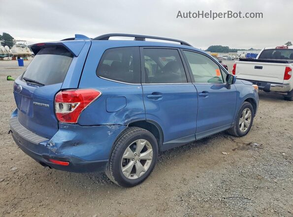 JF2SJAHC3GH492191 2016 SUBARU FORESTER Blue Tył prawy