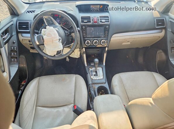 JF2SJAHC8GH548514 2016 SUBARU FORESTER White Vista del salpicadero