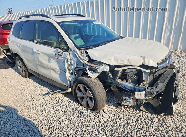 JF2SJAHC8GH548514 2016 SUBARU FORESTER White Delantero derecho