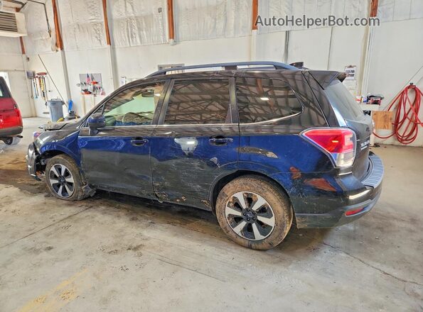 JF2SJAJC7HH447900 2017 SUBARU FORESTER Black უკანა მარცხენა
