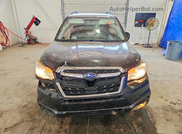 JF2SJAJC7HH447900 2017 SUBARU FORESTER Black წინა ხედი
