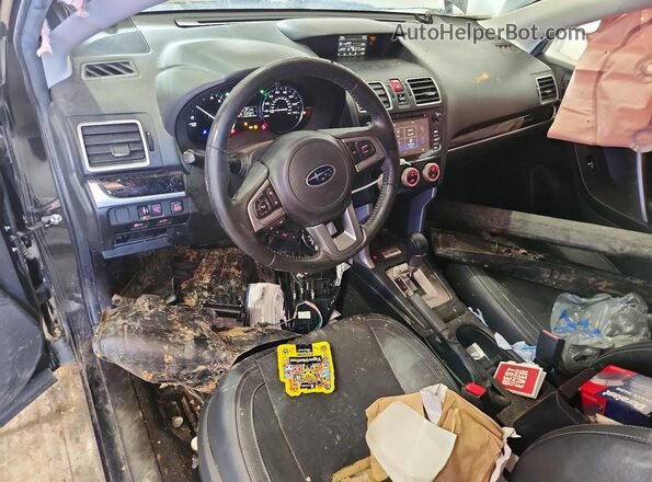 JF2SJAJC7HH447900 2017 SUBARU FORESTER Black წინა პანელის ხედი