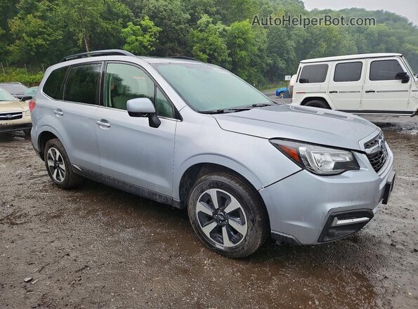 JF2SJARC2JH453761 2018 SUBARU FORESTER Серебряный Передняя правая четверть