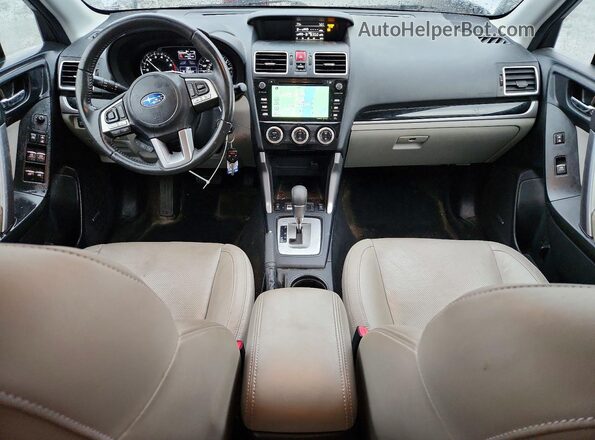 JF2SJARC2JH453761 2018 SUBARU FORESTER Серебряный Вид панели приборов