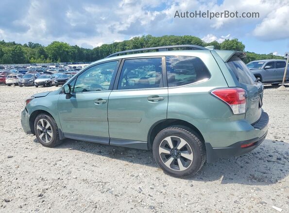 JF2SJARC7JH550129 2018 SUBARU FORESTER Green უკანა მარცხენა