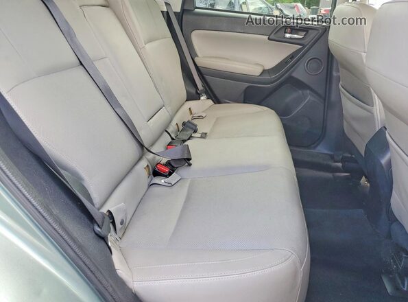 JF2SJARC7JH550129 2018 SUBARU FORESTER Green უკანა სავარძლების ხედი