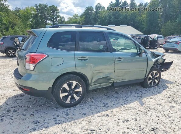 JF2SJARC7JH550129 2018 SUBARU FORESTER Green უკანა მარჯვენა