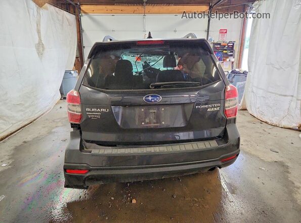 JF2SJAVC2GH466654 2016 SUBARU FORESTER Charcoal უკანა ხედი