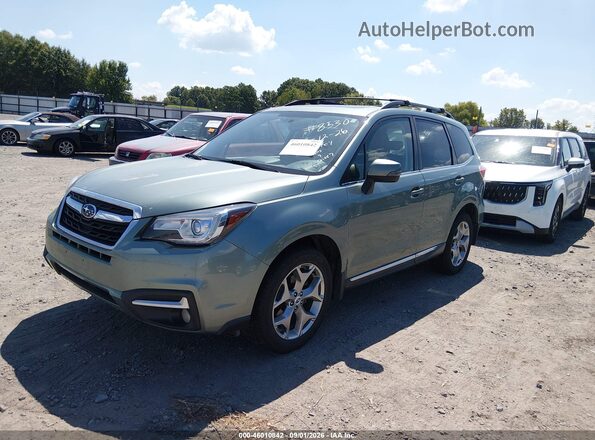 JF2SJAWCXJH512382 2018 SUBARU FORESTER Green Vista tres cuartos delantera izquierda