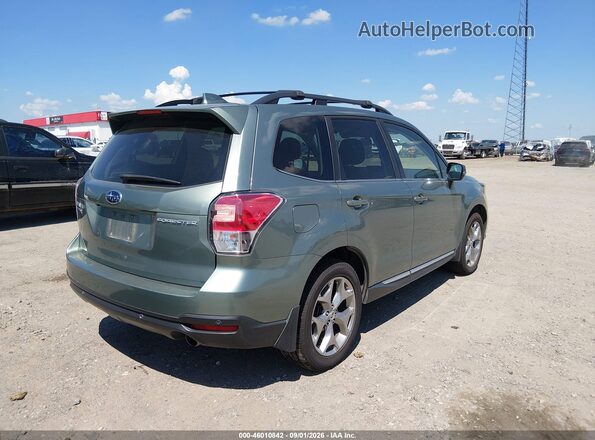 JF2SJAWCXJH512382 2018 SUBARU FORESTER Green Trasero derecho