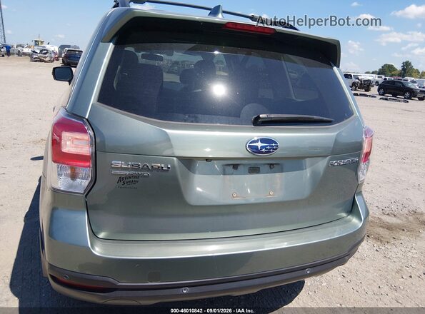 JF2SJAWCXJH512382 2018 SUBARU FORESTER Green 