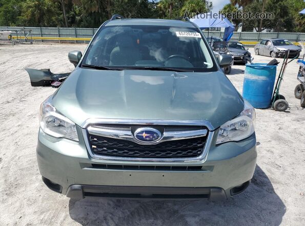 JF2SJAXC9GH487255 2016 SUBARU FORESTER Green წინა ხედი