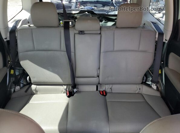 JF2SJAXC9GH487255 2016 SUBARU FORESTER Green უკანა სავარძლების ხედი