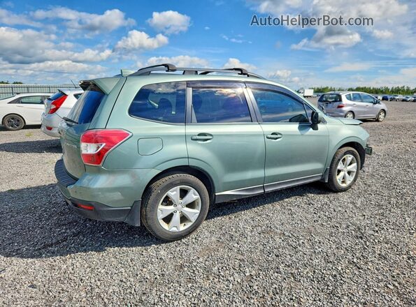 JF2SJCNC7GH564798 2016 SUBARU FORESTER Green Trasero derecho