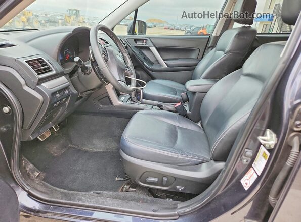 JF2SJGVC6GH407299 2016 SUBARU FORESTER Gray Front interior view