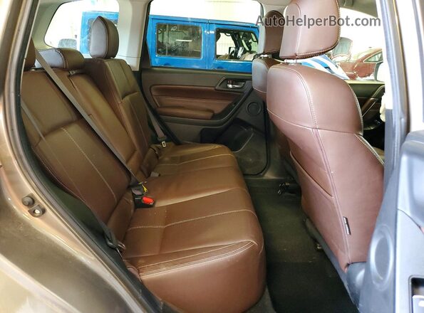 JF2SJGWC6HH496047 2017 SUBARU FORESTER Green Rear interior view