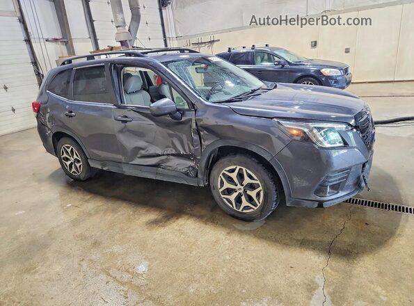 JF2SKACC2RH465880 2024 SUBARU FORESTER Gray Przód prawy