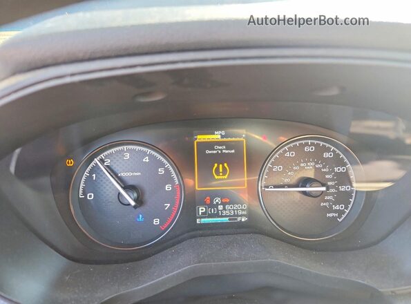 JF2SKADC1LH531826 2020 SUBARU FORESTER Gray Vista del cuadro de instrumentos