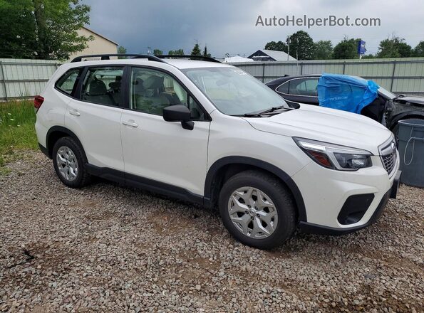 JF2SKADC3MH539427 2021 SUBARU FORESTER White Առջևի աջ