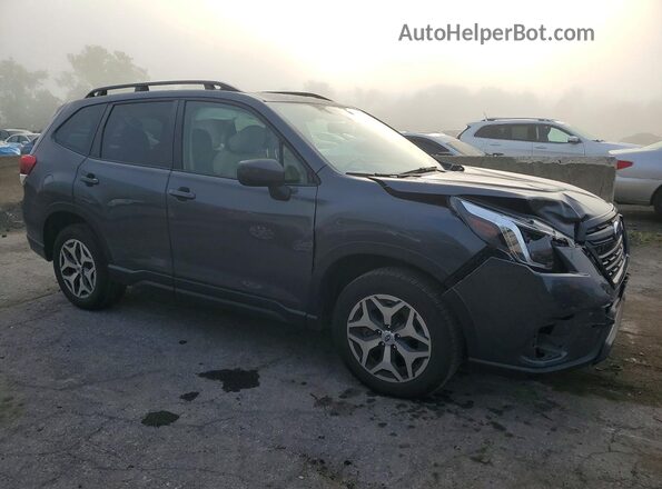 JF2SKADC4NH444361 2022 SUBARU FORESTER Charcoal წინა მარჯვენა