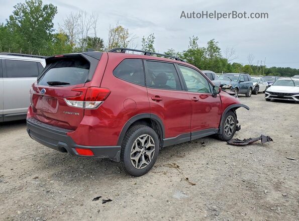 JF2SKADC4RH420809 2024 SUBARU FORESTER Red Rear right