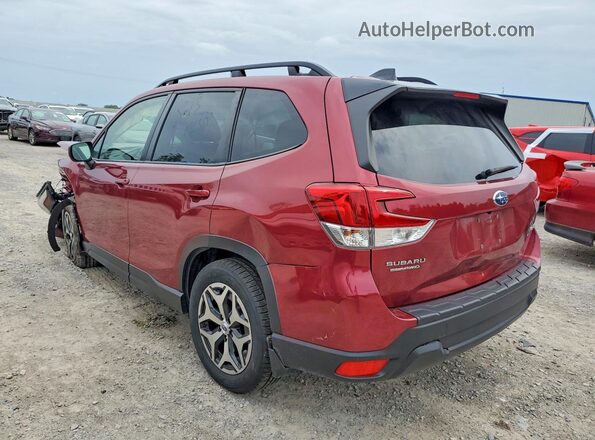 JF2SKADC4RH420809 2024 SUBARU FORESTER Red Rear left