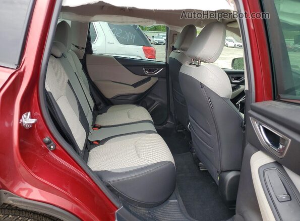 JF2SKADC4RH420809 2024 SUBARU FORESTER Red Rear interior view