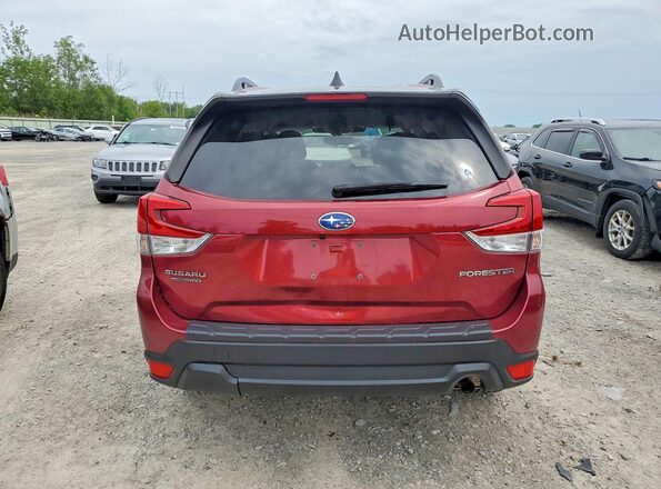 JF2SKADC4RH420809 2024 SUBARU FORESTER Red Rear view