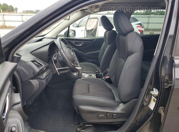 JF2SKADC5PH436949 2023 SUBARU FORESTER Black Front interior view
