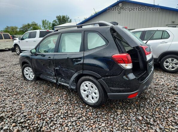 JF2SKADC6LH551070 2020 SUBARU FORESTER Black Հետևի ձախ