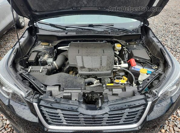 JF2SKADC6LH551070 2020 SUBARU FORESTER Black Շարժիչի բաժամունքի տեսք