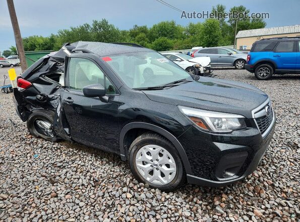 JF2SKADC6LH551070 2020 SUBARU FORESTER Black Առջևի աջ